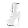 Pleaser - DELIGHT1020 Bottes de plateforme - Blanc Product image